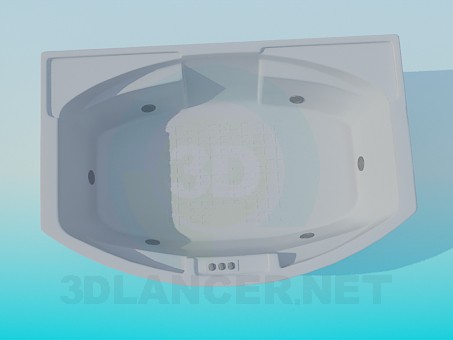 3d модель Ванна – превью 3d модель Ванна – превью