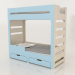 3 डी मॉडल बंक बेड मोड HL (UBDHL1) - पूर्वावलोकन