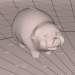 3d Piggy Bank model buy - render