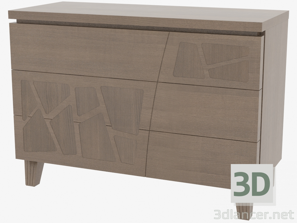 3d model Chest of drawers CODMON - preview