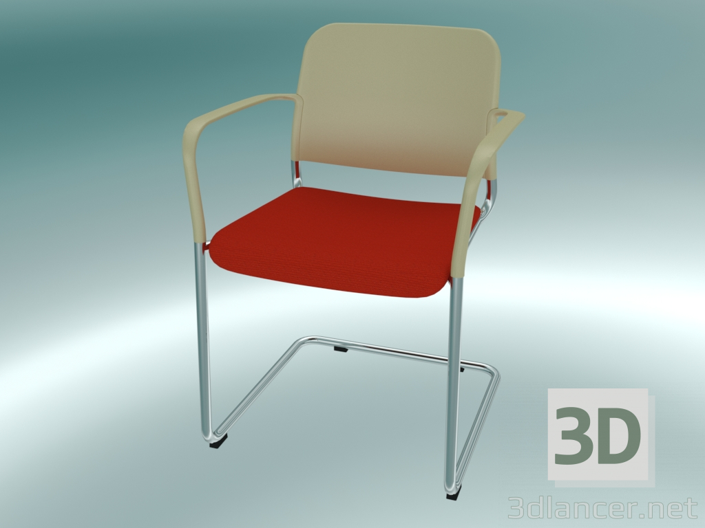 3D Modell Konferenzstuhl (502VN 2P) - Vorschau