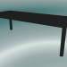 Modelo 3d Oficina de mesa de café (120x43 cm, preto) - preview