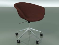 Chair 4239 (5 wheels, swivel, with upholstery f-1221-c0576)