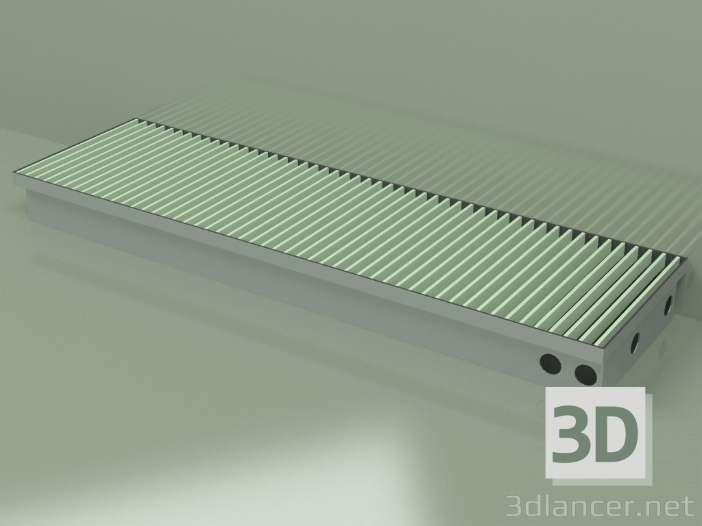 3D modeli Kanal konvektörü - Aquilo F1Т (290х1000х90, RAL 6019) - önizleme