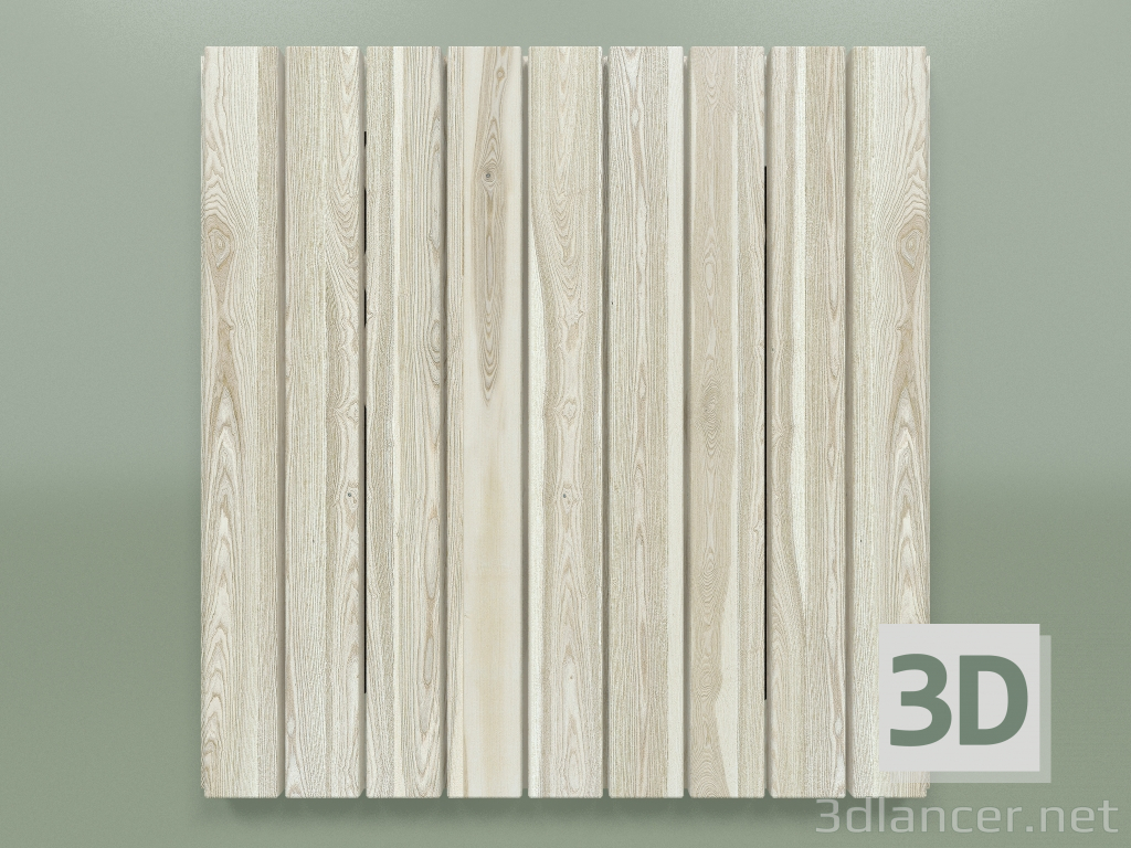 3d model Panel with a strip 40X20 mm (light) - preview