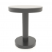 modèle 3D Table basse JT 023 (D=450x550, couleur plastique noir) - preview