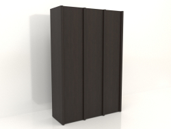 Wardrobe MW 05 wood (1863x667x2818, wood brown dark)