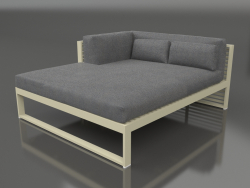 XL modular sofa, section 2 left (Gold)