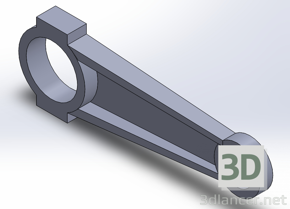 3D Modell Mechanischer Schlüssel - Vorschau