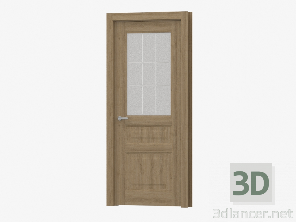 3 डी मॉडल इंटररूम दरवाजा (143.41 Г-П9) - पूर्वावलोकन