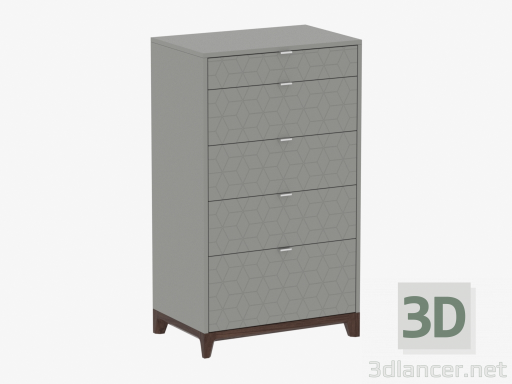 3d model High cabinet CASE (IDC022005306) - preview