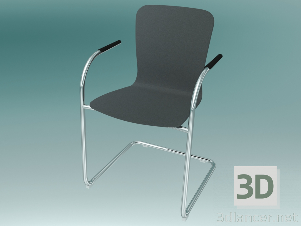 3d model Visitor Chair (K13VN1 2P) - preview