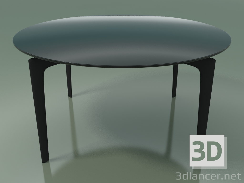 3D modeli Yuvarlak masa 6701 (H 42.5 - Ø84 cm, Füme cam, V44) - önizleme