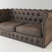 3d Chester sofa model buy - render