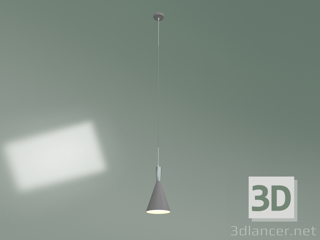 3d model Pendant lamp Trace 50070-1 (grey) - preview