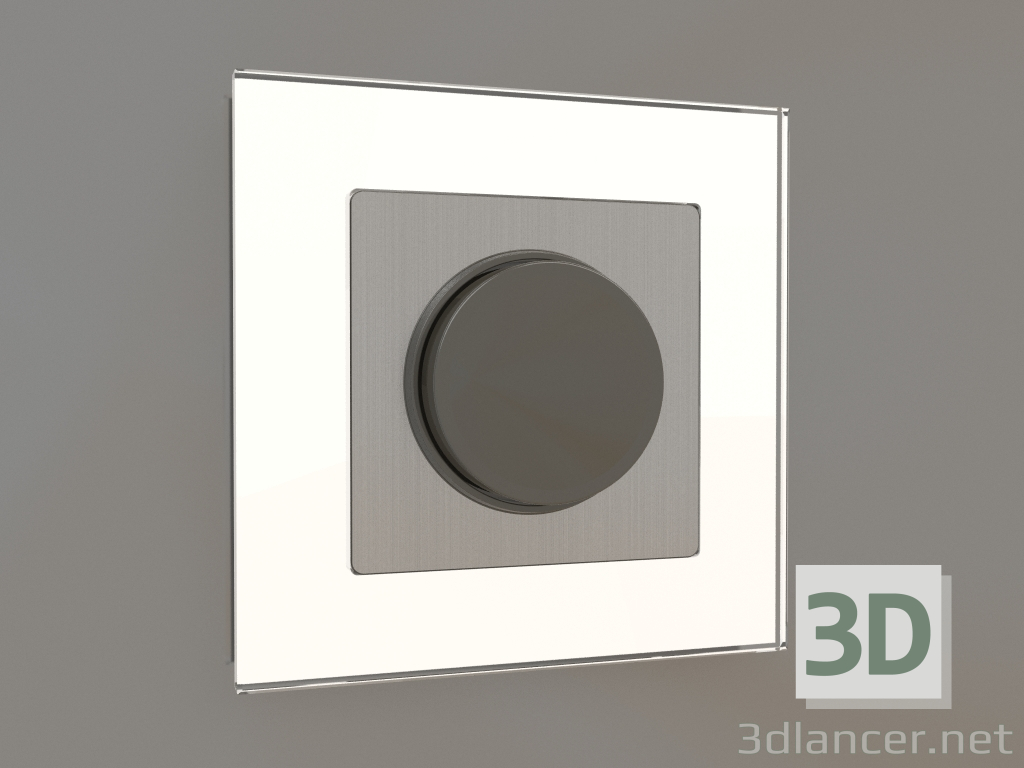 modello 3D Dimmer (nichel lucido) - anteprima