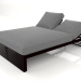 3d model Bed for rest 140 (Black) - preview
