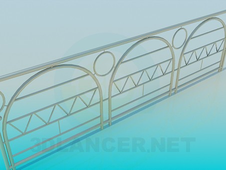3d model Fence - preview 3d model Fence - preview