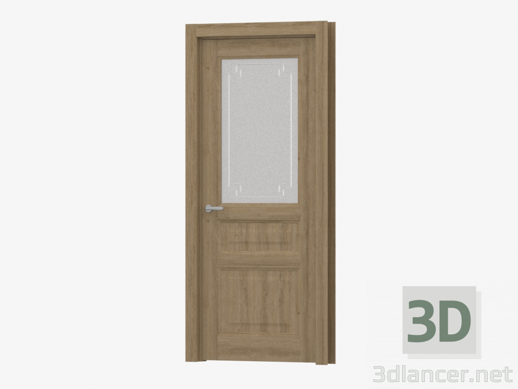 Modelo 3d A porta é interroom (143.41 Г-У4) - preview