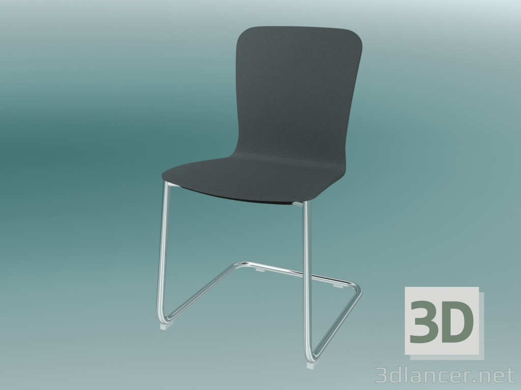 modello 3D Sedia visitatore (K13VN1) - anteprima