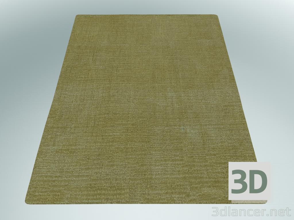 3 डी मॉडल कालीन द मूर (AP7, 200x300cm, पीला फ़ील्ड) - पूर्वावलोकन