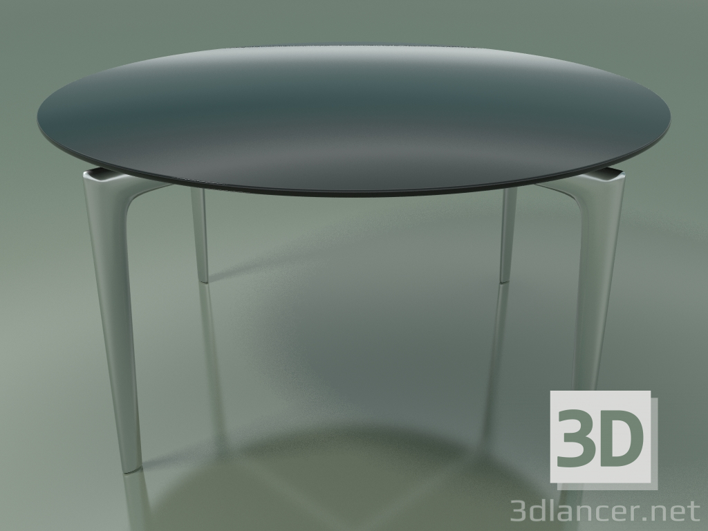 modello 3D Tavolo rotondo 6701 (H 42.5 - Ø84 cm, vetro fumé, LU1) - anteprima