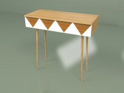 Console Woo Desk (branco)