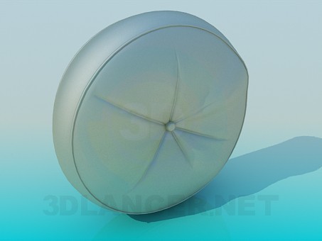 3d model Seat cushion - preview 3d model Seat cushion - preview
