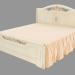 3d model La cama de matrimonio (1912х1298х2192) - vista previa