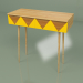 modello 3D Console Woo Desk (giallo senape) - anteprima