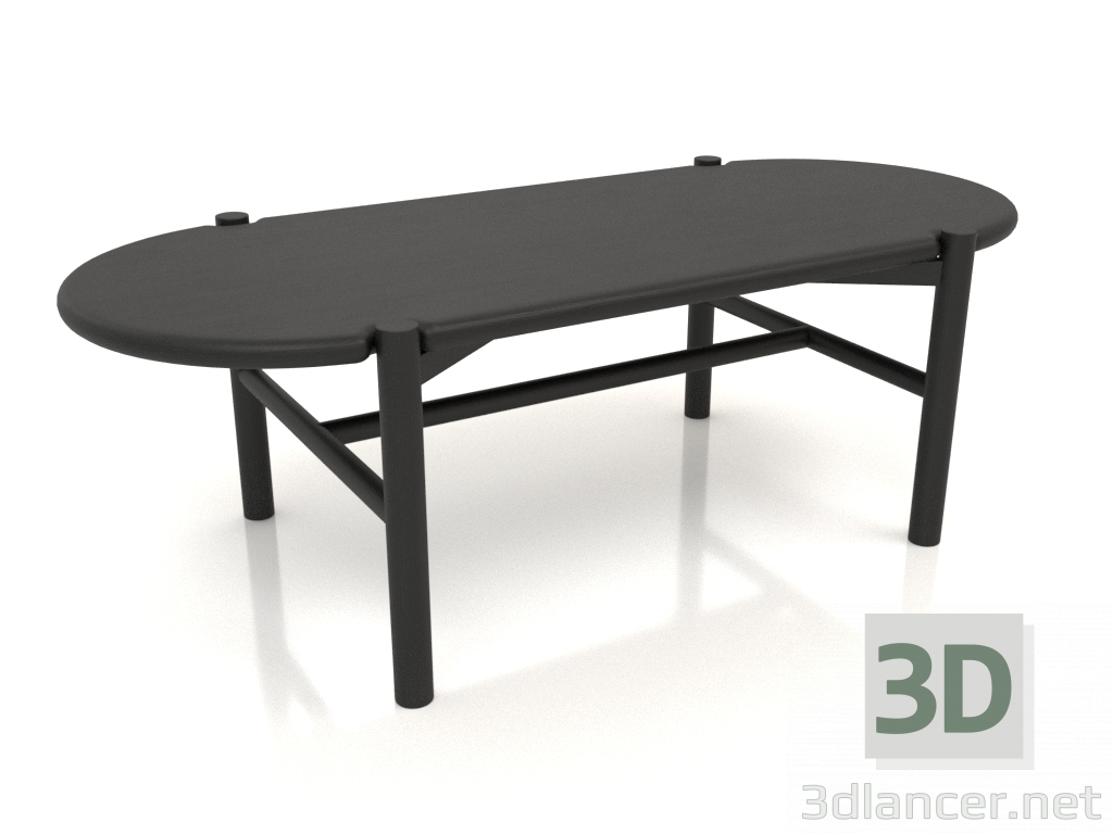 modèle 3D Table basse JT 07 (1200x530x400, bois noir) - preview