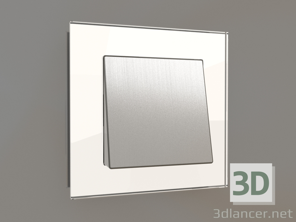 3d model Cable outlet (brushed nickel) - preview