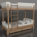 3 डी मॉडल चारपाई बिस्तर ट्यून जे (UHTJA2) - पूर्वावलोकन