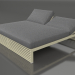 3d model Bed for rest 200 (Gold) - preview