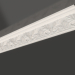 3d model Plaster plaster ceiling cornice KL 001 (100x50x1200) - preview