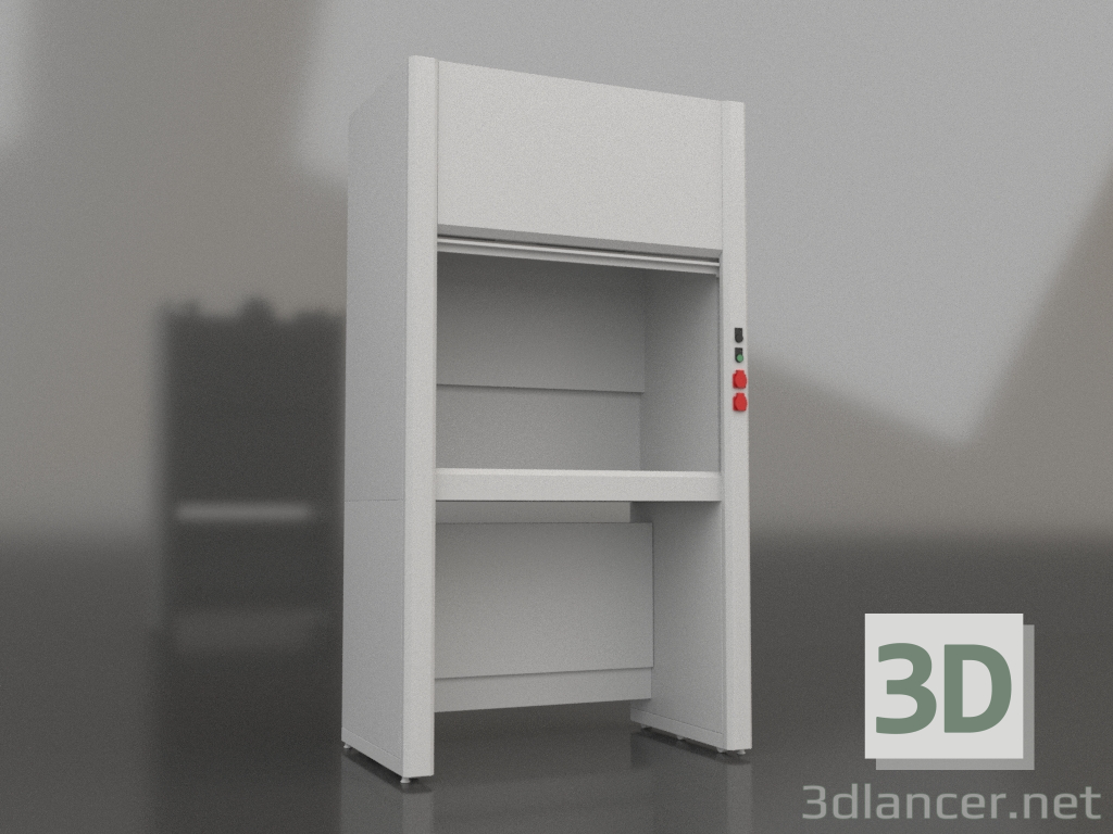 3D Modell Chemikalienabzug LK-1200 SHVP - Vorschau