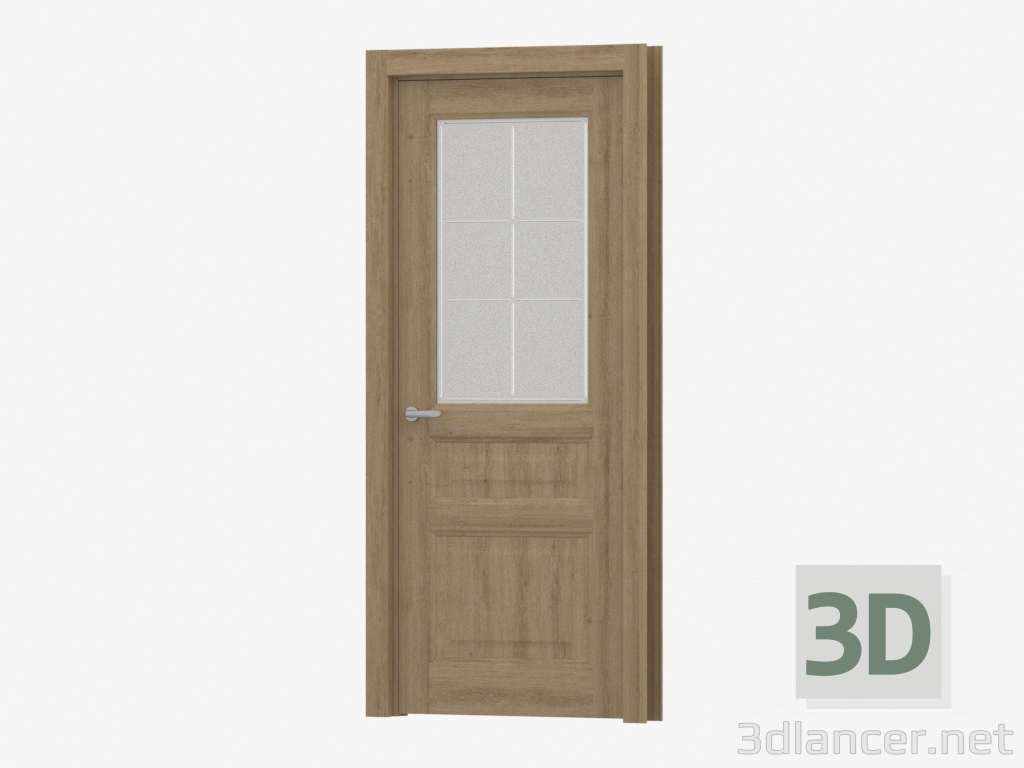 3d model The door is interroom (143.41 Г-П6) - preview
