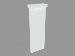 Colonne lumineuse LOOK BOLLARD DOUBLE EMISSION H. 870mm (S7267W)