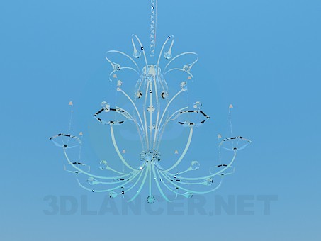 modelo 3D Araña de luces - escuchar modelo 3D Araña de luces - escuchar