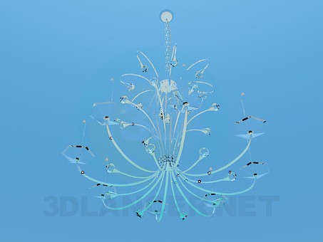 modelo 3D Araña de luces - escuchar modelo 3D Araña de luces - escuchar