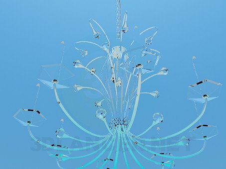 modelo 3D Araña de luces - escuchar modelo 3D Araña de luces - escuchar