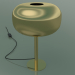 3D Modell Tischlampe Caminia (Goldfuß, Lampenschirm aus Keramikgold) - Vorschau