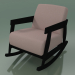 Modelo 3d Cadeira de balanço (307, preta) - preview