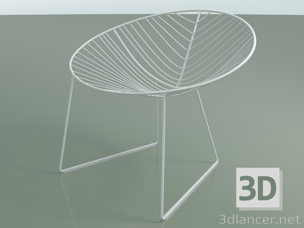 3d model Outdoor lounge chair 1803 (on a sled, V12) - preview