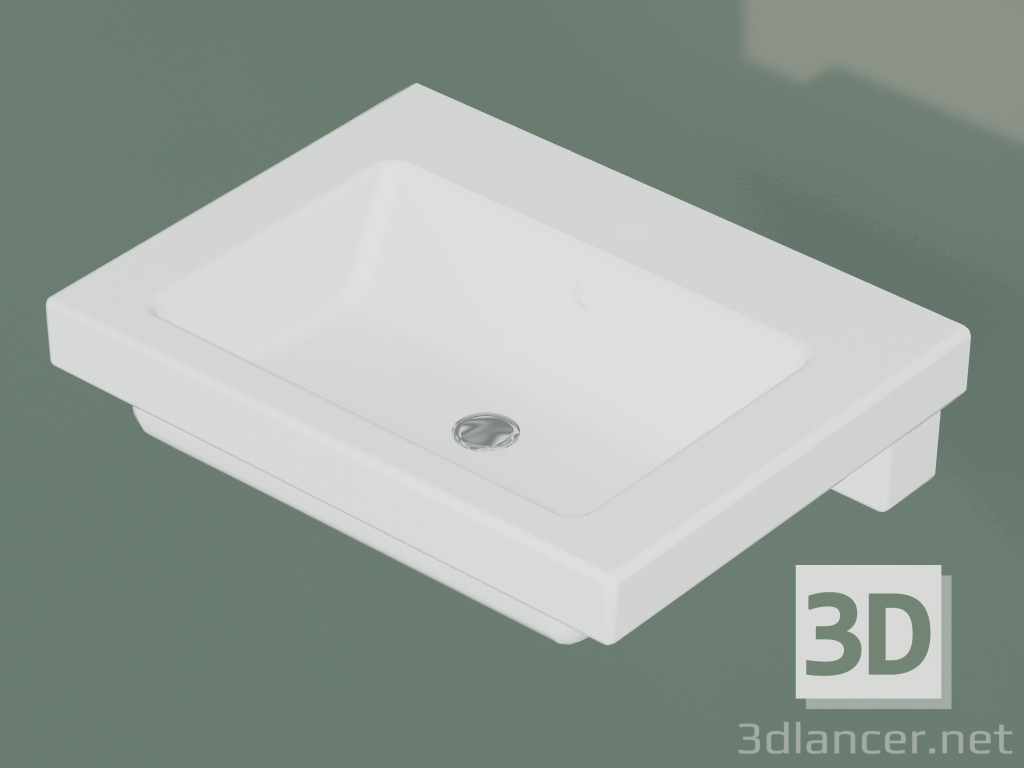3D Modell Becken Artic 4561 für Einbau (GB114651R101, 65,5 cm) - Vorschau