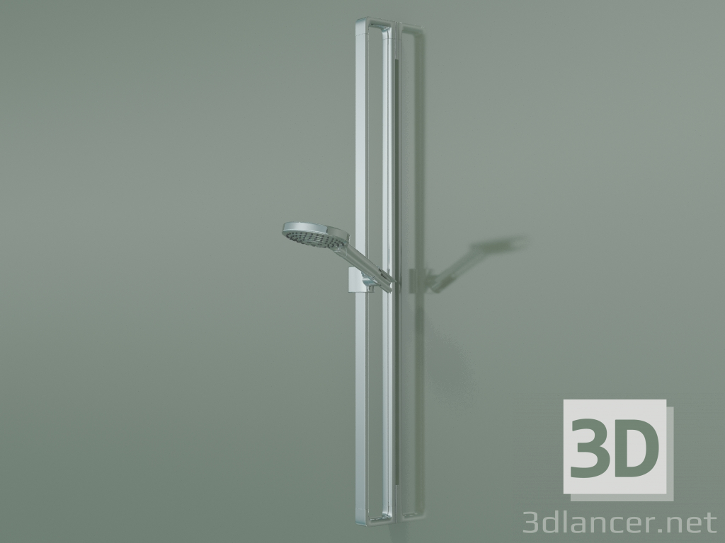 3d model Shower set 0.90 m with hand shower 120 3jet (36735000) - preview