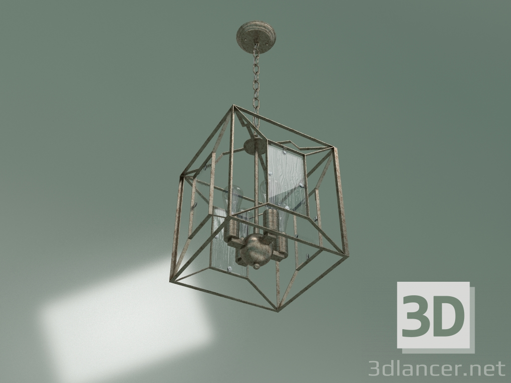 modello 3D Lampada a sospensione 298-4 - anteprima