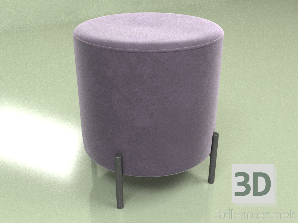 modello 3D Pouf Quattro (2) - anteprima