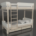 3 डी मॉडल चारपाई बिस्तर ट्यून जे (UNTJA2) - पूर्वावलोकन