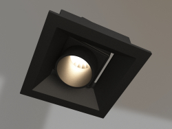 Lampe MS-ORIENT-BUILT-TURN-TC-S67x67-3W Day4000 (BK-BK, 30 Grad, 230V)